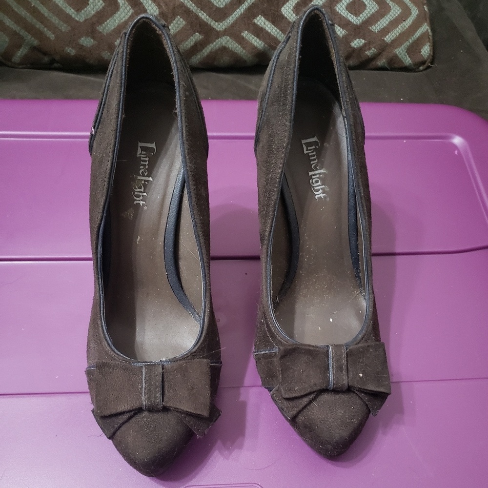 Brown shoes